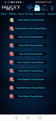 MX Faucet - Earn BTC LTC DASH DOGE TRON KLV NANO скриншот 5
