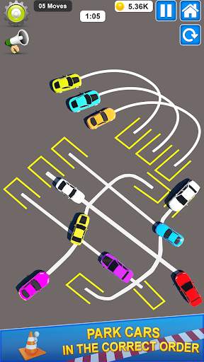 Car Parking Order Game 3D screenshot 4