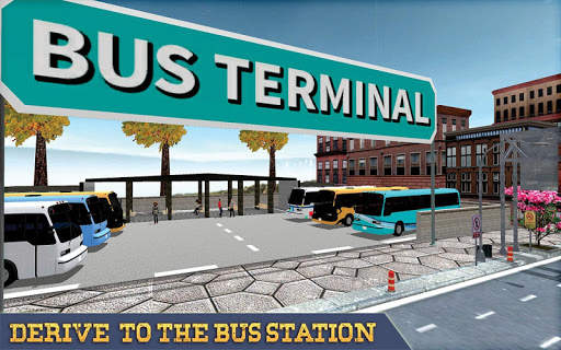 Simulator bas Amerika Syarikat: permainan bas screenshot 16