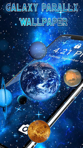 Galaxy Parallax Live Wallpaper screenshot 2