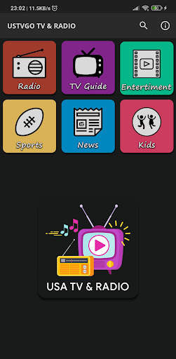 USTVGO TV and Radio screenshot 1