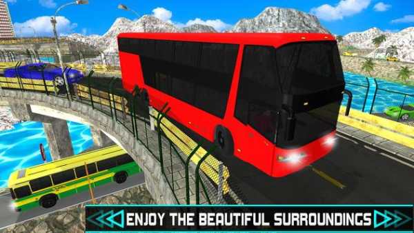 off-road menanjak turis bis sopir sim screenshot 3