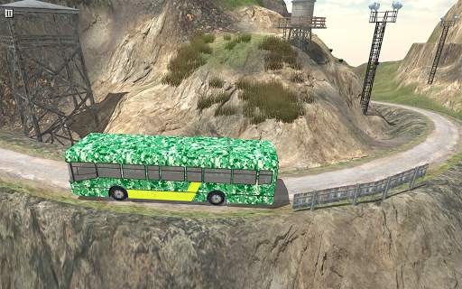 Army Bus Hill Driver Offroad Driving 2020 screenshot 3