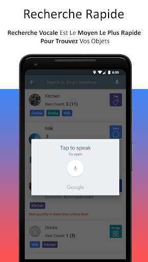 Inventaire - Mobile et Web screenshot 8