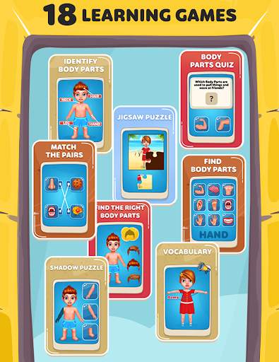 Human Body Parts Learning Game screenshot 9