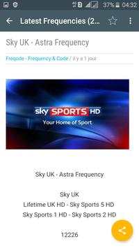 TV Channel Frequency (Freqode) स्क्रीनशॉट 7