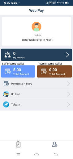 Web Pay screenshot 2