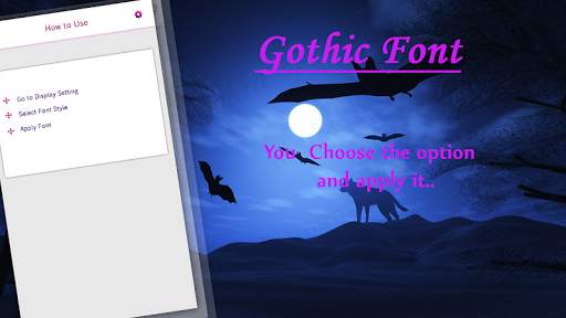 Gothic Free Font Style screenshot 3