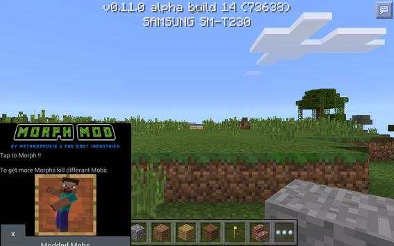 Morph Mod MCPE 0.16.0 screenshot 1