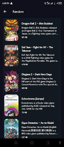 PSP Games Downloader screenshot 6