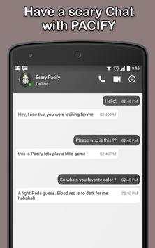 Scary Pacify Fake Chat And Horror Video Call screenshot 1