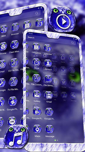 Wild Owl Launcher Theme screenshot 4