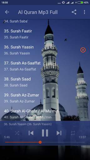 Murottal Al Quran Suara Merdu Offline screenshot 8