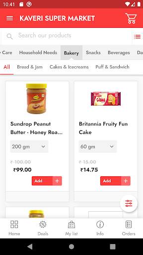 KAVERI SUPER MARKET - Online Grocery Shopping screenshot 3