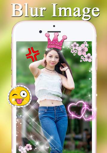 พื้นหลังเบลอ แต่งรูปหน้าชัดหลังเบลอ พื้นหลังละลาย 2 تصوير الشاشة
