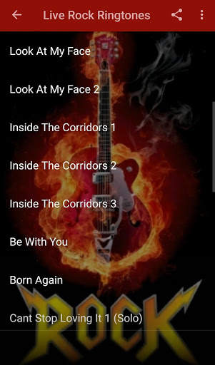Rock Ringtones Live screenshot 2