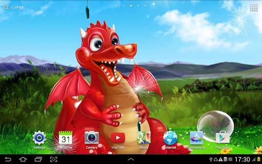 Cute Dragon Live Wallpaper screenshot 6