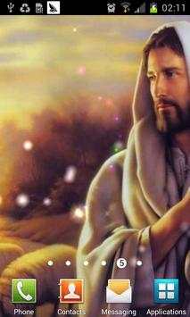 God Jesus New Year Lwp screenshot 2