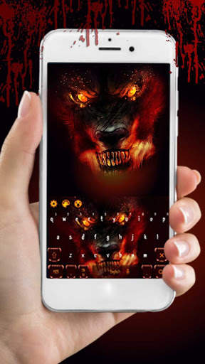 wolf Spike Blood king Keyboard скриншот 1