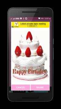 Birthday Gif:Whatsapp Messenger screenshot 6