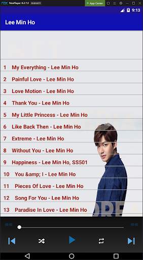 Lee Min Ho Top Songs screenshot 2