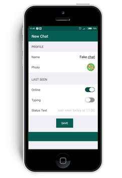 Fake Chat Free ( Whatsapp Version ) screenshot 2