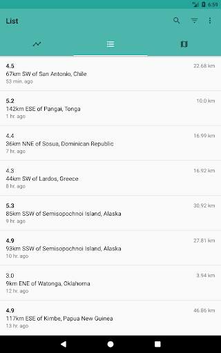 EarthQuake - Map & Alerts screenshot 9