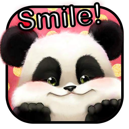 Love Cute Panda Keyboard Theme 10001002