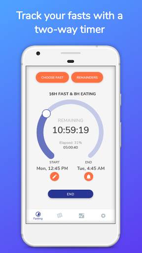 Faster - Free Intermittent Fasting Diet App screenshot 1