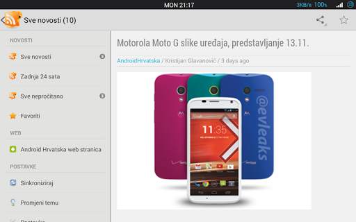 Smartphone Novosti screenshot 12