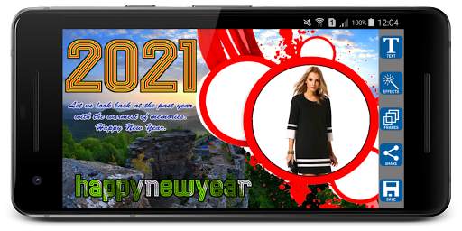 2021 NewYear Photo Editor screenshot 6