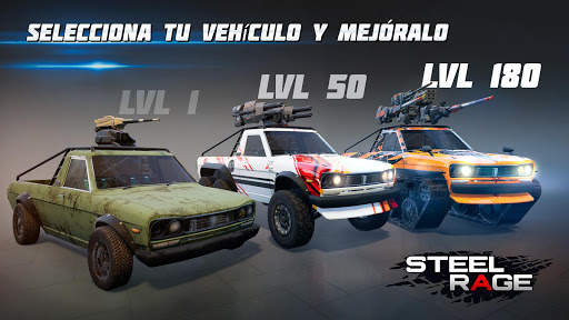 Steel Rage: Mech Cars PvP War screenshot 4