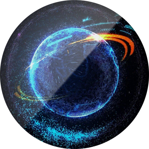 Tema-SXP Neon Earth Planet icon