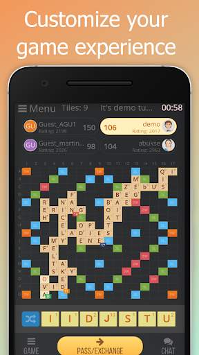 Rackword - Online word game скриншот 5