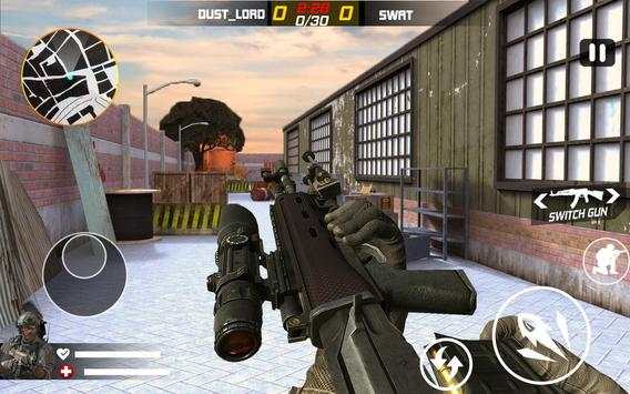 Frontline Combat Sniper Strike : Modern FPS hunter screenshot 5