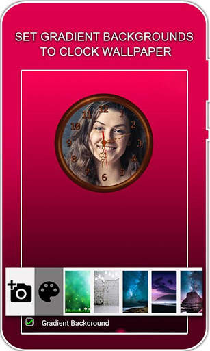 Photo Clock Live Wallpaper screenshot 5