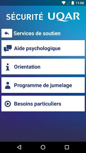 Sécurité UQAR скриншот 4