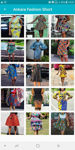 Ankara Fashion Short Design screenshot 3