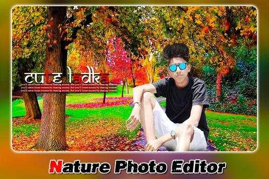 Nature Photo Editor 1 تصوير الشاشة