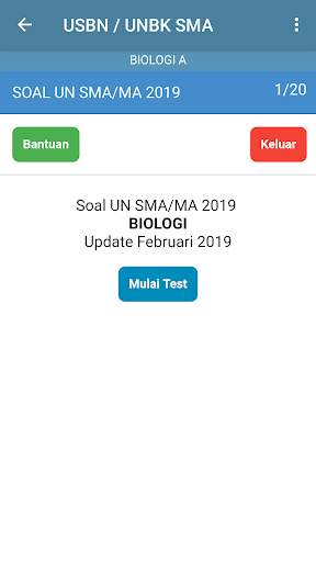 UN SMA 2020 (UNBK) screenshot 7