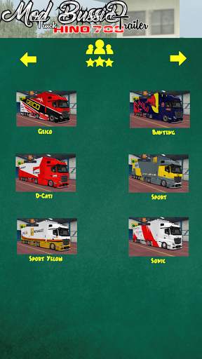 Mod Bussid Truck 700 Trailer screenshot 6