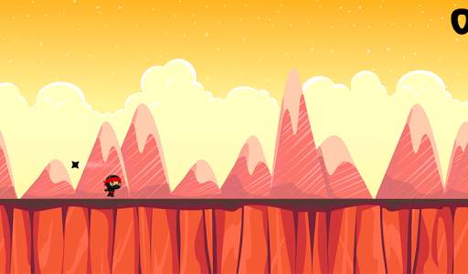 Jump Ninja Hero (Offline Arcade Game) screenshot 2