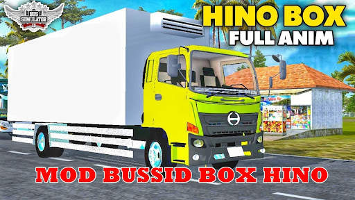 Mod Bussid Box Hino screenshot 1