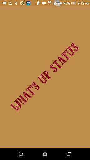 What's Up Status screenshot 1