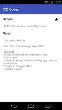 ICD Codes screenshot 4