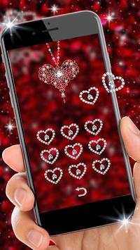 Rose Diamond Love Shining Tema screenshot 2