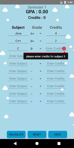 GPA Calculator screenshot 4