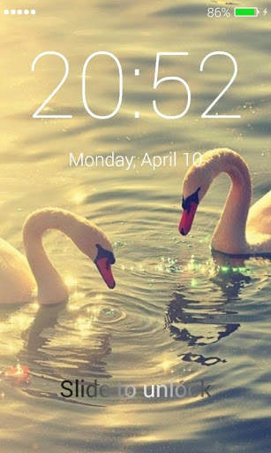 Swans Lock Screen screenshot 5
