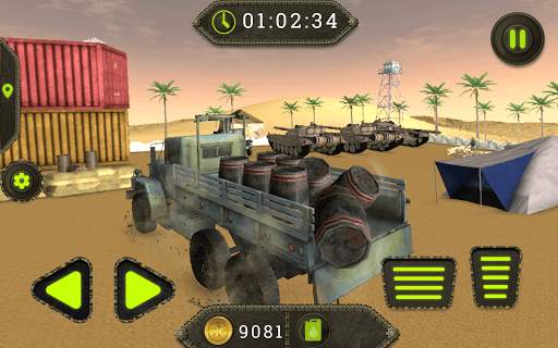 Offroad US Army Transport Cargo Truck Simulator screenshot 5