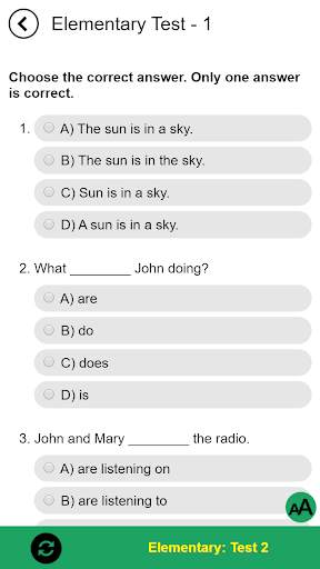 English Grammar Tests скриншот 2